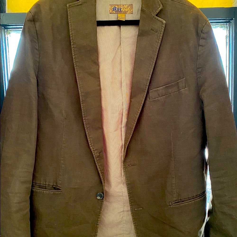 Men’s sport coat Size L. By Pronto Uomo.